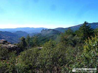 Puente de los Pollos - Cancho de los Muertos - La Pedriza; viajes senderismo; excursiones sierra mad